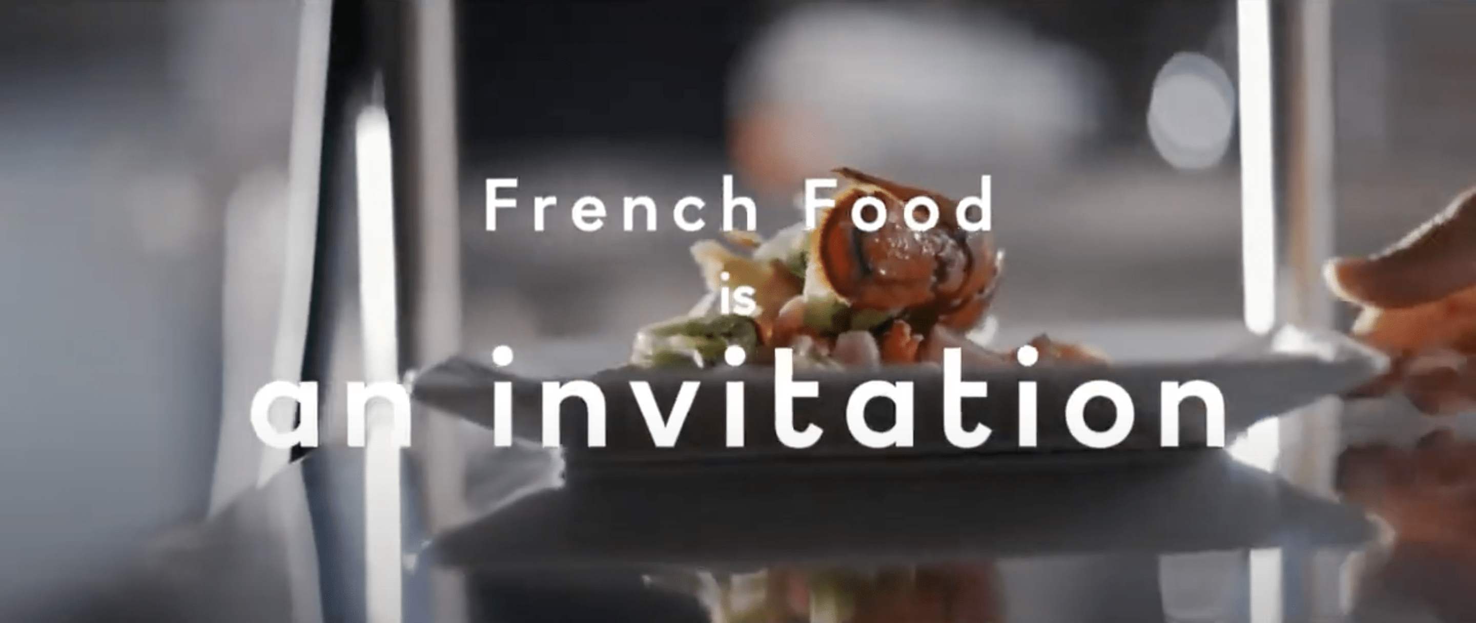 French Food is an invitation
